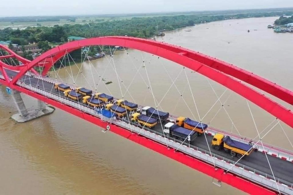 စစက်တင်ဘာလတွင် စတင်ဖွင့်လှစ်တော့မည့် ပုသိမ် အမှတ် (၂) တံတားသစ်ကြီး