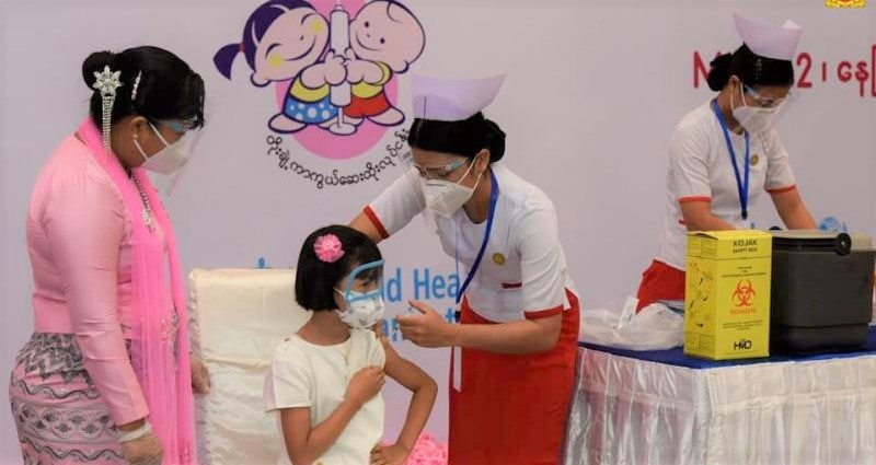 စအသက် (၉) နှစ်နှင့် (၁၀) နှစ်အရွယ် မိန်းကလေးများကို သားအိမ်ခေါင်းရောဂါ ကာကွယ်ဆေး ထိုးပေးမည်